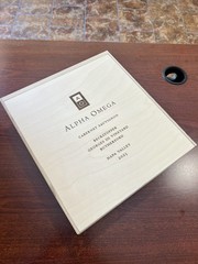 ALPHA OMEGA WOODEN WINE BOX – BECKSTOFFER GEORGES III – 2023 – RARE
