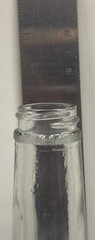 Vintage Bardenheier’s Embossed Clear Cylinder 4/5 Quart Bottle