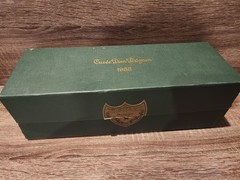 Vintage 1985 Cuvee&rsquo; Dom Perignon Champagne Empty Green Box