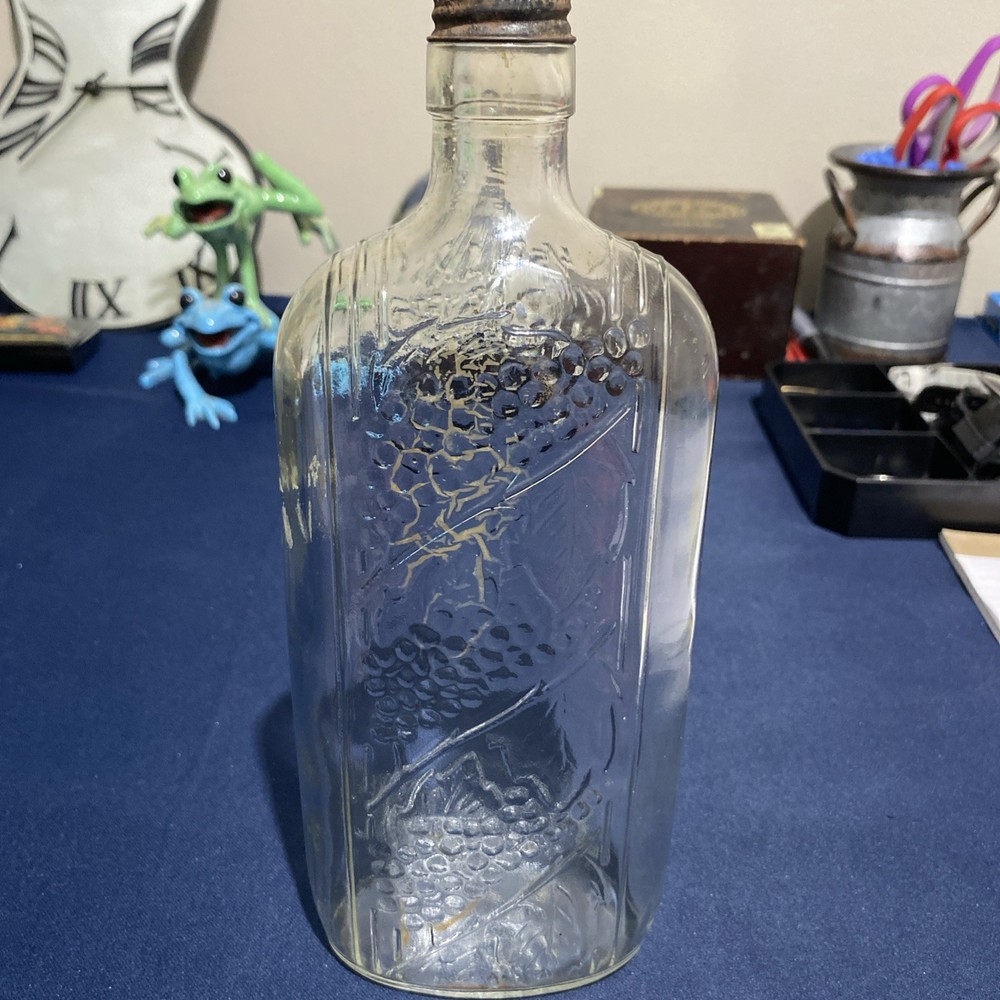 antique frisco wine co a36 4/5 pint bottle