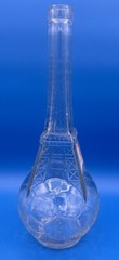 Empty VTG Wine Bottle From France. “Long Live Football 98” Brunet Have De Cayrou