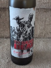 The Walking Dead Cabernet Sauvignon WINE Empty bottle 2016