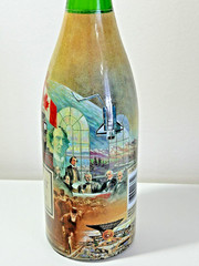 Cuvee Champagne Bottle President 2000 Millenium Edition Art Canada 750 ml Empty