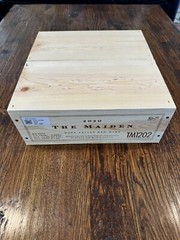 Harlan Estate 2020 The Maiden Wood Wine Box holds 3 Bottles