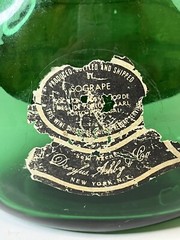 Vintage Green Mateus Rose Portugal Sogrape Still Empty Wine Bottle 1 PT 9 FL OZS