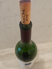 Opus One 2019 .1.5 Liters Empty Bottle with Cork. Napa Valley .