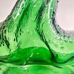 Vtg United Vintner&rsquo;s 4555 Half Gallon Green Glass Bottle Established-Asti-1881