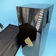 Armand De Brignac Ace of Spades Champagne Black Lacquered Case Box & Sleeve