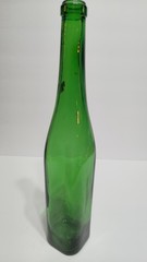 Santiago Rioja Haro Wine Bottle Emerald Green Barware Decor Collectible 1950&rsquo;s