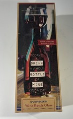 New American Vintage Over-sized Wine Glass Bottle