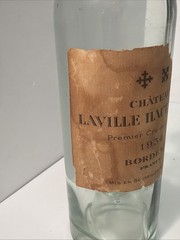 Vintage 1934 Château Laville Haut Brion Bordeaux France Cru De Graves MT Bottle