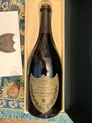 Cuvee Dom Perignon Vintage 1990 EMPTY Bottle with Original Box & Book and cork