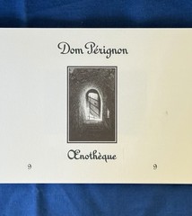 1990 Moet & Chandon Oenotheque Dom Perignon Champagne EMPTY Bottle Box Booklet