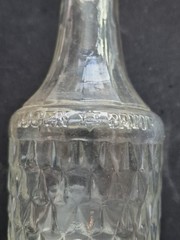 1961 Mogen David Wine Bottle 4 oz with Star of Dvid On Bottle