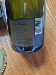 Dom Perignon Moet Champagne Display Box Vintage 1998 With Empty Bottle
