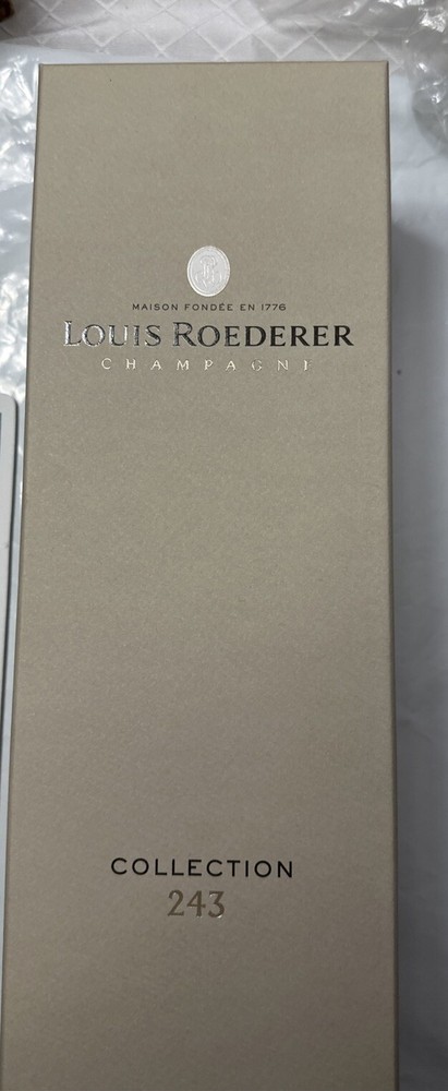 Louis Roederer Champagne Collection 243 750 ml EMPTY Gift Box
