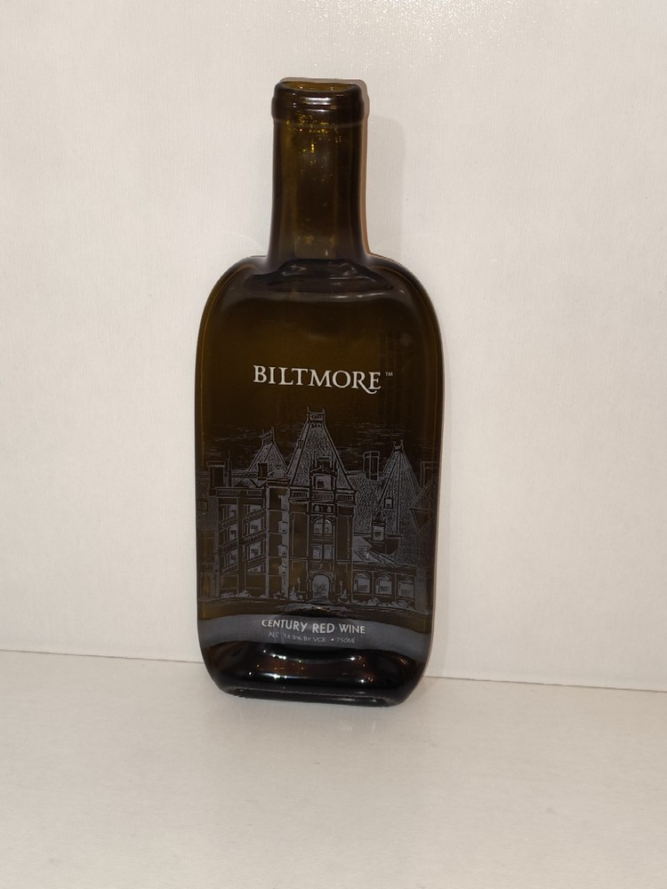 Melted Wine Bottle Biltmore Century Red Wine