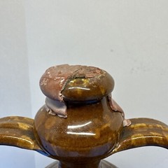 Vintage Jar For Wine Terracotta Popular Amphora Signed Period Xx Century