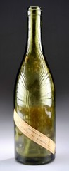 Empty Bottle Jean Lambertin 1949 Red « Beaujolais » Wine Bottle (#1)