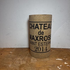 Huge Display Advertising Wine Cork – 2014 French Chateau De Maxrose St. Estephe