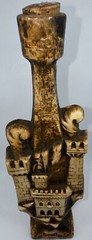 Vintage Casa Vinicola Boccaccio Basting Vino Rosso Castle Wine Bottle Very Rare