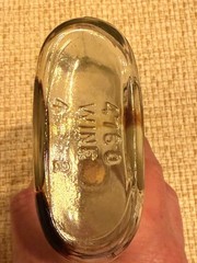 Vintage Gallo Calif. Port Wine Bottle, clear glass, one pint, w/ label,