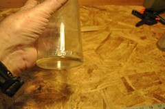 Vintage 4/5s qt Morgan David Wine Bottle, Screw top, No Label. see Pictures