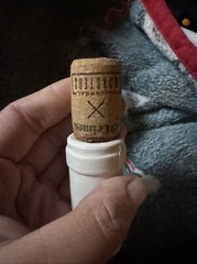19 Crimes, 2 Universal Monster Empty Wine Bottles Frankenstein Bride Halloween