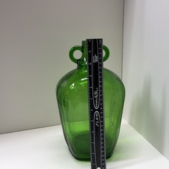 USA Green Jug Glass One Gallon Bottle Wine PAT 94413 Ohio 1935 Vintage Beautiful
