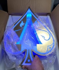 Ace OF SPADES CHAMPAGNE LED DISPLAY (MAGNUM) SHOW VIP!!