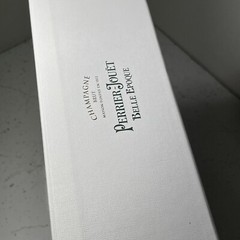 PERRIER-JOUET BELLE EPOQUE CHAMPAGNE GIFT BOX Empty Bottle 2 Flutes Cork 2007