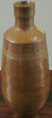 Lawson&rsquo;s Crystal Rose Wine Bottle, EMPTY, 1955, From Portugal, No Cork