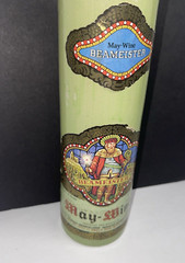 1970s Stoneware German Beameister May-Wine Max Kruger Empty Bottle (no cap)