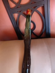 Chanti Serpentine Wine Bottle