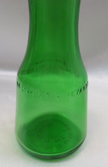 Vintage 1970s M. Lamont Vineyards Green Glass Wine Bottle 2/5 Pint