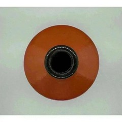 VTG 1980 JM Da Fonseca Azeitao Portugal Rust Brown Painted Glass 9&Prime; Wine Bottle