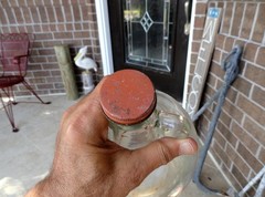1950 THREE SISTERS CALIFORNIA SHERRY WINE One Gallon Bottle JACKSONVILLE, FLA
