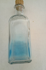 Vintage Wicker Wrapped Bottle EMPTY 500 ML