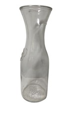 Libbey Accents Clear Glass Carafe 1 Litre Liter Wine Water 33.8 Oz Mexico