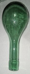 Vtg Round Bottom wine Bottle
