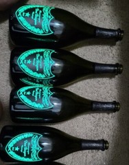 4EMPTY Dom Perignon Luminous Light-Up Champagne Bottle 2004 750ml.