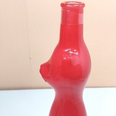 Happy Cat Moselland Red Cat-Shaped Empty Wine Bottle Cork 2024 Rheinhessen