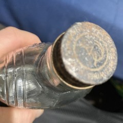 antique frisco wine co a36 4/5 pint bottle