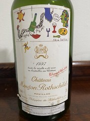 1997 Chateau MOUTON ROTHSCHILD PAUILLAC Empty Bottle W/ Original Cork. 3 Liter .