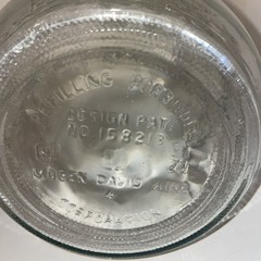 Vintage MOGEN & DAVID 1 GALLON Clear GLASS WINE BOTTLE With Lid – Star Of David