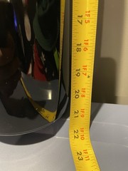 Large 5 Liter 2005 Banfi Col Di Sasso Glass Wine Bottle 21” Tall ( 110mm ) Italy