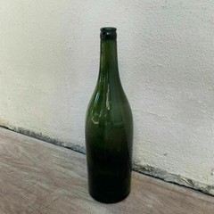 Old French Green Glass wine water pastis bottle circa 1920 0201222