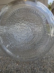 Vintage Italian Glass Jug Carboy 6 Gallon/23 Liters made in Italy.