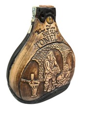 Vintage Argentina Vino Fino Blanco Riesling Tonel 120 Wine Bottle Ceramic Empty