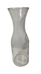 Libbey Accents Clear Glass Carafe 1 Litre Liter Wine Water 33.8 Oz Mexico